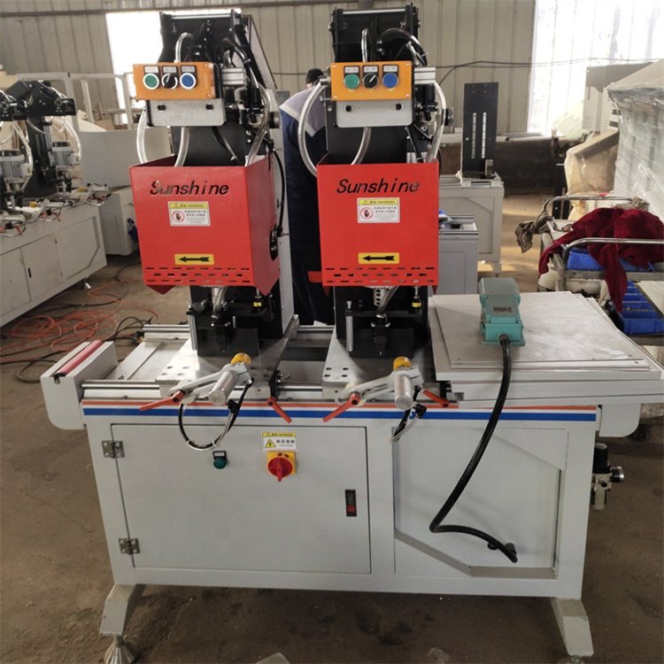 Two Head Automatic Screw Fastening Machine For Pvc Window And Door