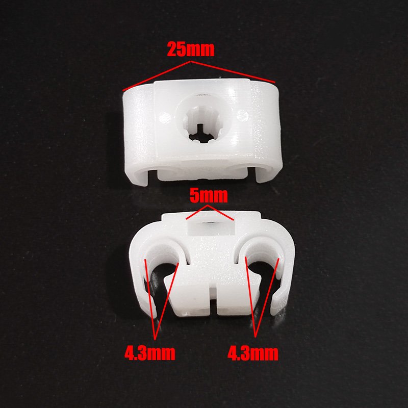 Car Brake Line Cable Bracket Vacuum Hose Pipe Clips For VW Volkswagen Bora Golf MK2 MK3 MK4 Passat Jetta Scirocco 811611797