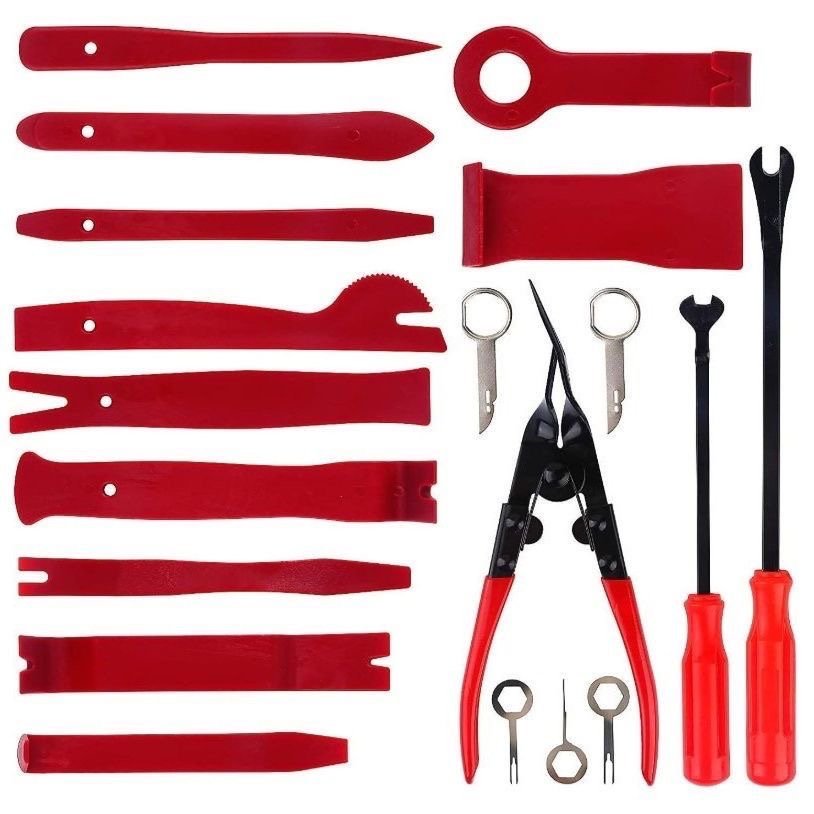 19pcs Car Trim Removal Tool Car Panel Auto Door Audio Trim Removal Tool Kit