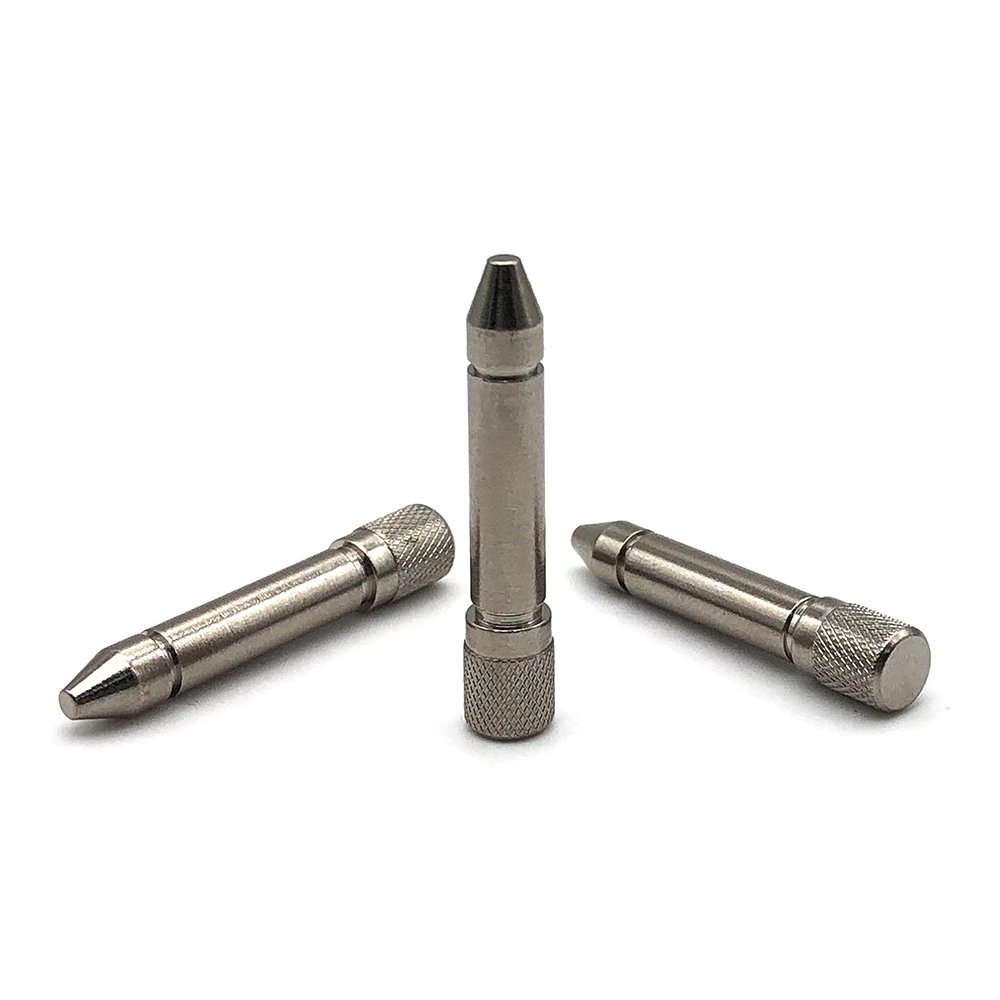 Custom CNC Machining Metric Machine Screws Precision Shoulder Knurled External Thread Dowel Pins