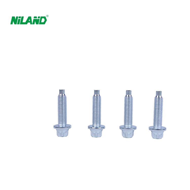 Niland Auto Parts Lug Stud Nuts Hub Bolts Aluminum Bolt Engine Mount Screws Pack of Four OE 22110392551 for BMW E60