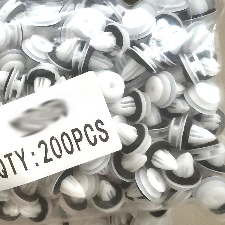 Plastic Push Type Rivet Retainer Clips POM Auto Clips Plastic Fasteners Auto Body Clips