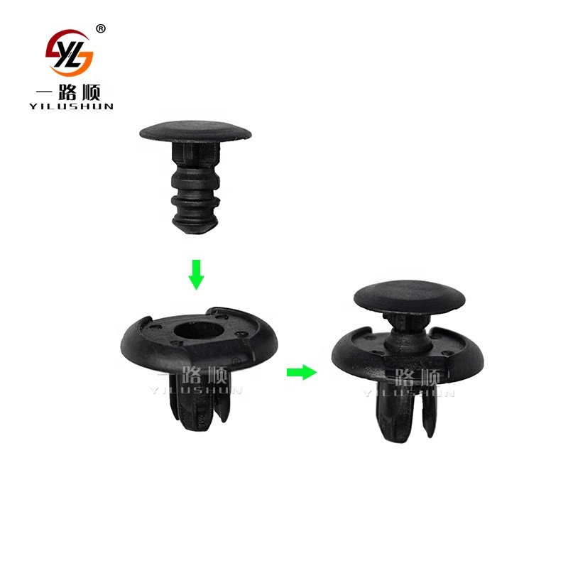 B14 500Pcs/Bag Auto fastener universal bumper fixed clamp bumper car fastener clip 91512-SX0-003