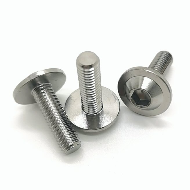 ZFTI kawasaki titanium bolts for disc brake flange M8 M10 M12 M14 GR5 GR2 High Strength fast delivery auto bicycle Automobile