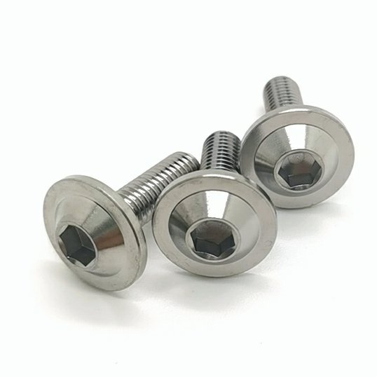 ZFTI kawasaki titanium bolts for disc brake flange M8 M10 M12 M14 GR5 GR2 High Strength fast delivery auto bicycle Automobile