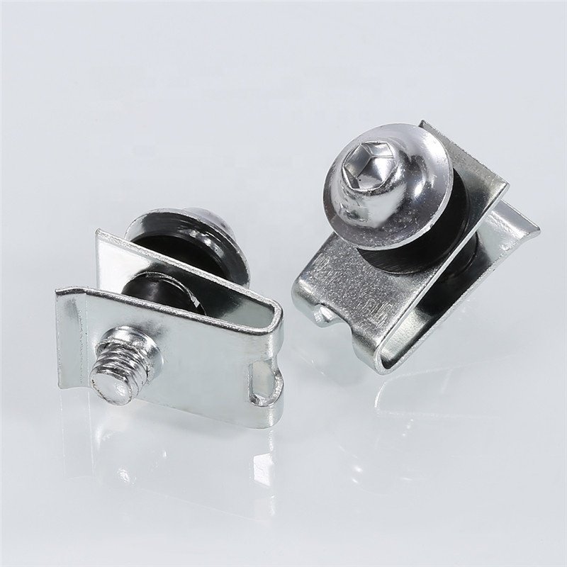 10PCS Aluminium Motorcycle M5 5mm Fairing Bolts Fastener Clips Screw Spring Nuts Auto Motos Bikes Car Accessories Metal Clips