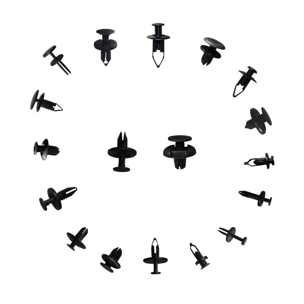 A35 Black Nylon Shield Panel Retainer Clips Auto Trim Clips