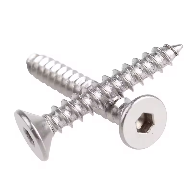 Buy Fasteners M3 M12 M16 Hex Head Nickel Chrome 304 316 316l Stainless Steel Self Tapping Metal Sheet Screws for Sale