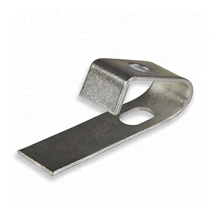 Custom Various Types Pipe Fasteners Z V U Flat Shape Stainless Steel Spring Clips