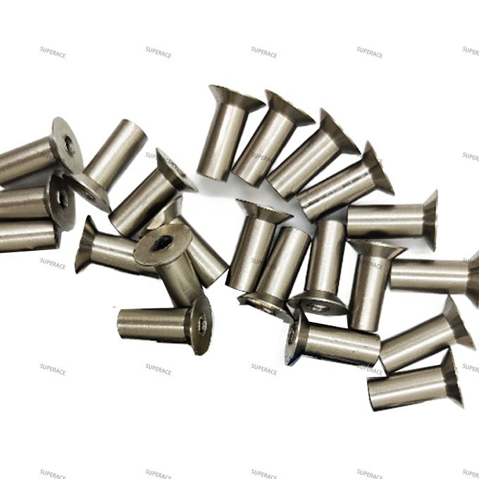 Sleeve Nut Flat Countersunk Head Barrel Nuts Stainless Fasteners lower head inner hex M3 M4 M6 M8 M12