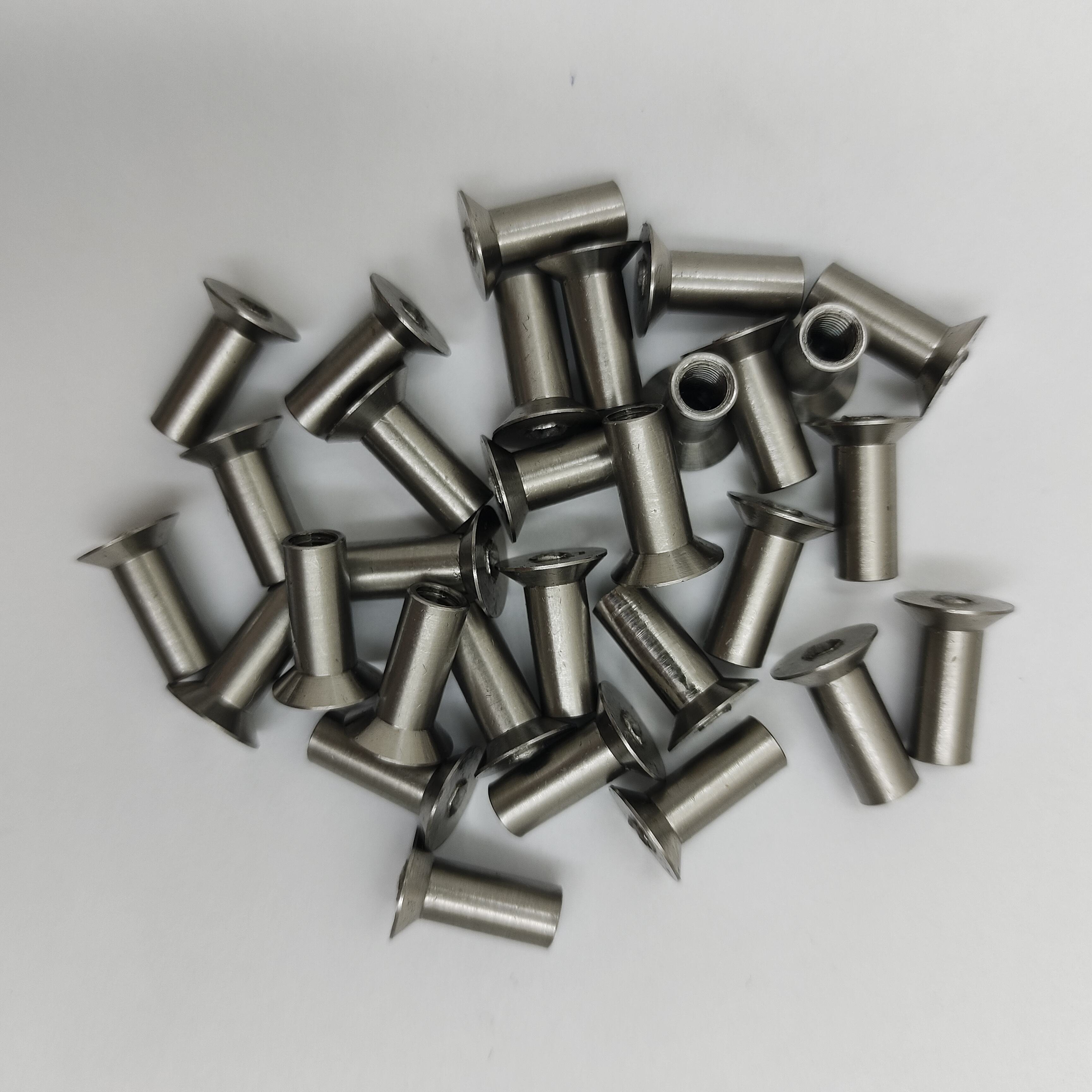 Sleeve Nut Flat Countersunk Head Barrel Nuts Stainless Fasteners lower head inner hex M3 M4 M6 M8 M12