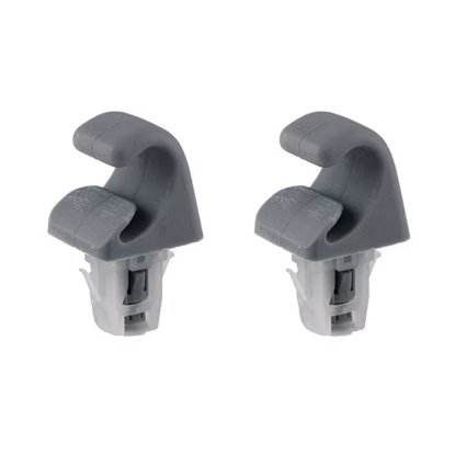High Quality Auto Roof Sun Visor Buckle Clip Holder Hook Stand Without Cover for TOYOTA CAMRY COROLLA Beige Grey 74348-06030