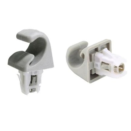 High Quality Auto Roof Sun Visor Buckle Clip Holder Hook Stand Without Cover for TOYOTA CAMRY COROLLA Beige Grey 74348-06030