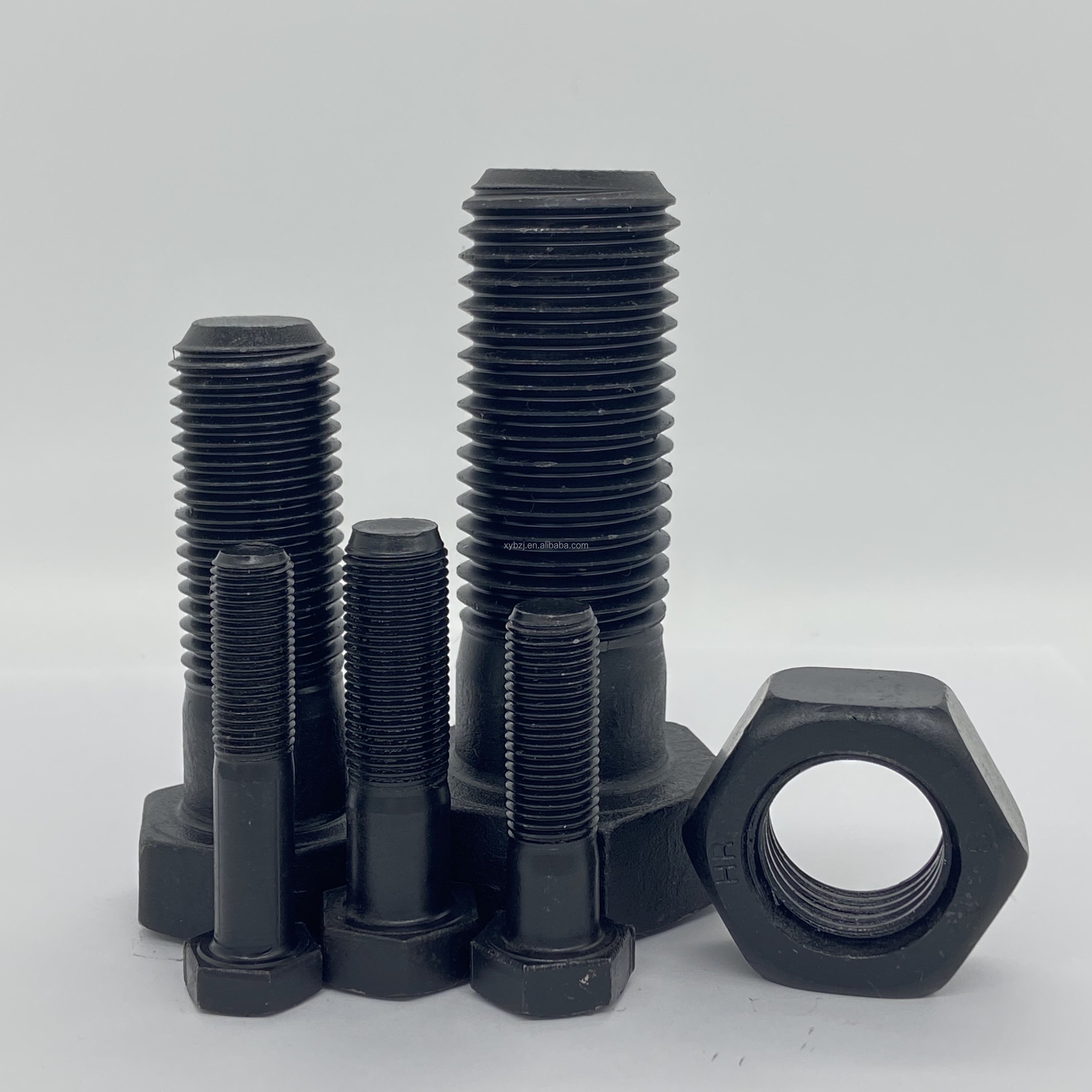 Hexagonal Bolts Carbon Steel Q195 Q235 Hdg Galvanized Directly Factory Good Price Nuts and Bolts Stud Bolts Din933 931 Din934