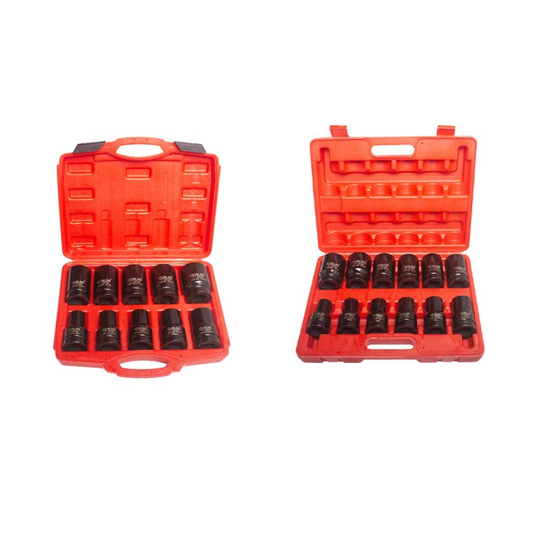 Workshop Garage Tool Kit 1" Pneumatic Impact Socket Set for Precision Fastening Professional From China Manufacturer
