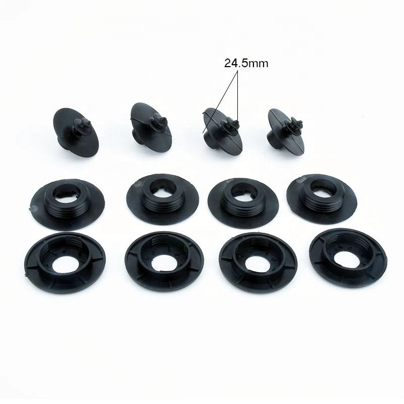 T38 Car Floor Mat Fixed Clips 3PCS Carpet Clips Button Plastic Carpet Screws Clips Universal OEM Service High-quality YILUSHUN