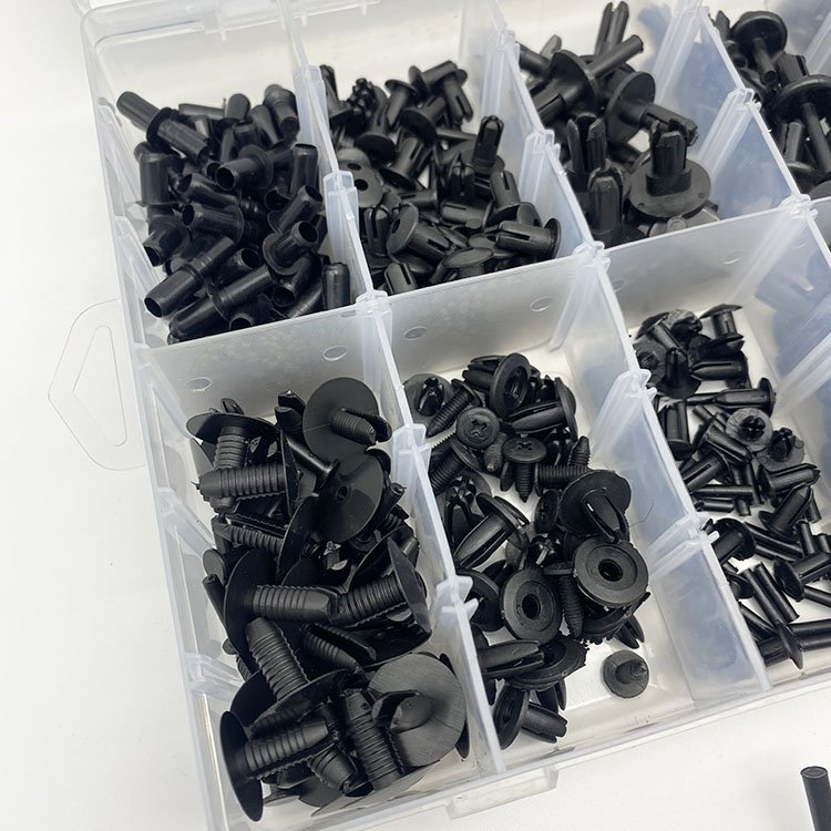 350PCS Auto Fastener Kit Car Universal Plastic Nylon Fixing Clip Rivet Door Panels Retainer Liner Plastic car clip