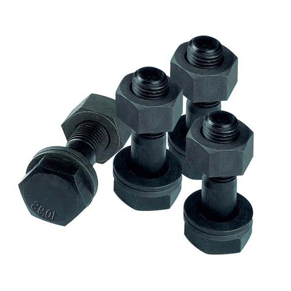 DIN931/DIN933 hex bolt steel m6 m8 hex head bolt