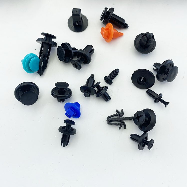 635pcs OEM Car Clips Push Retainer Bumper Clips Auto Fastener Clip 16 Most Popular Size Nylon Bumper Fender Rivets