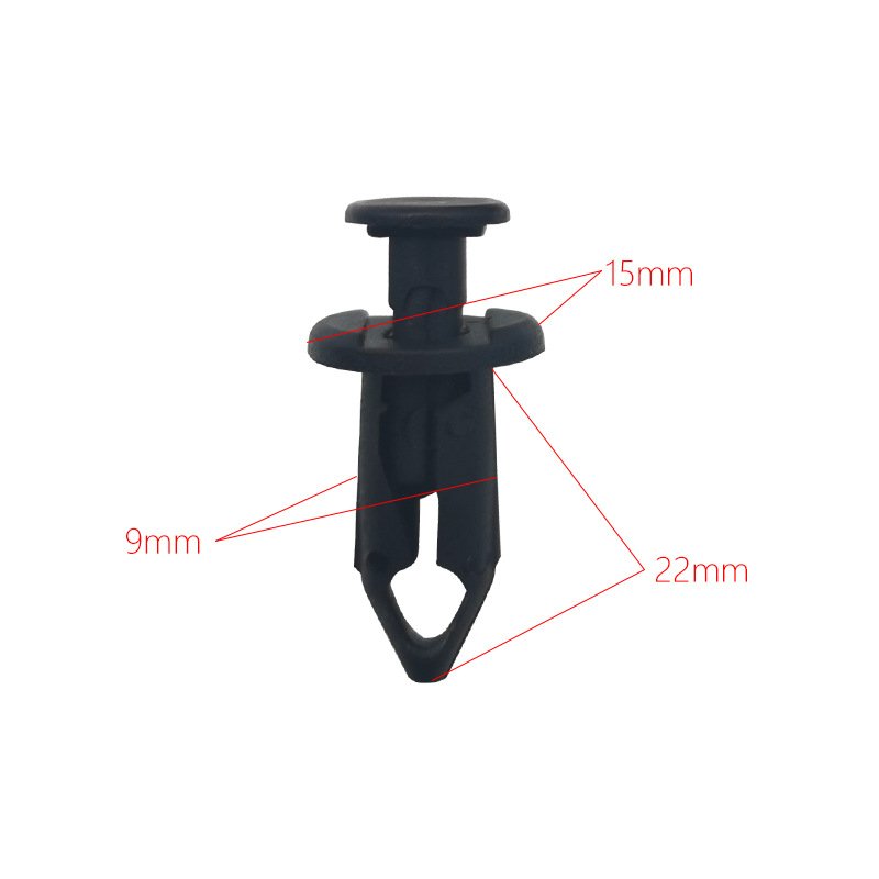 CT9 Nylon Screw Auto Fasteners 680pcs Car Plastic Automotive Push Retainer Door Panel Trim Clips
