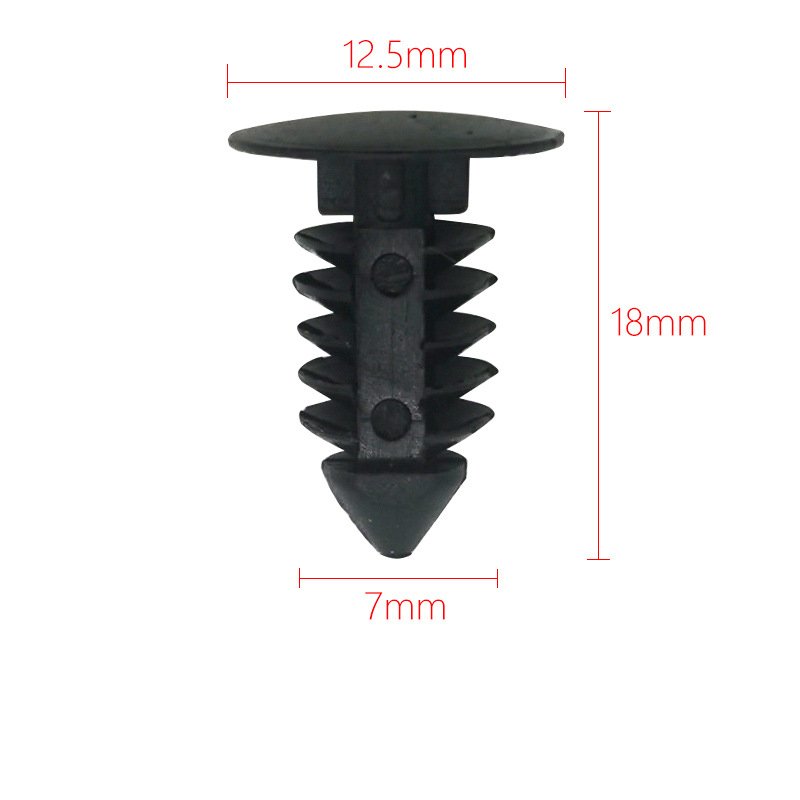 CT9 Nylon Screw Auto Fasteners 680pcs Car Plastic Automotive Push Retainer Door Panel Trim Clips