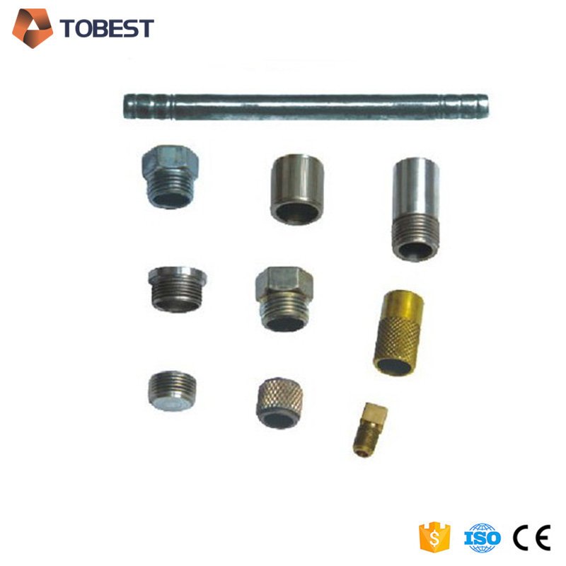 TOBEST tube pipe npt nipple fasteners making machine manufacturer cam thread rolling machine