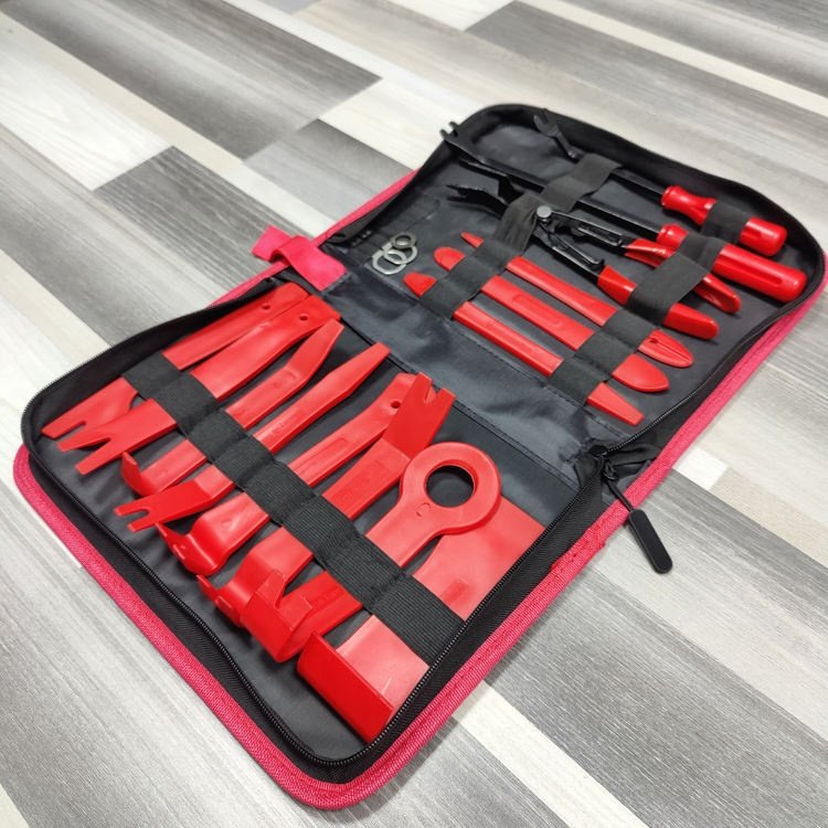 18PCS Auto Radio Door Trim Pry Clip Removal Set Car Upholstery Installer Repair Kit Car Tool Box Set