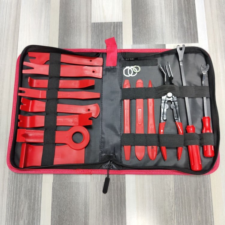 18PCS Auto Radio Door Trim Pry Clip Removal Set Car Upholstery Installer Repair Kit Car Tool Box Set