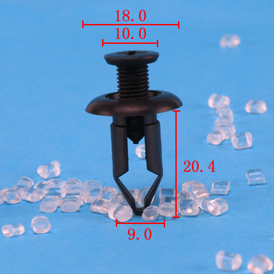 041372 Factory supply Plastic Push Type Retainer for Cars plastic clips for cars Auto plastic clips and fasteners