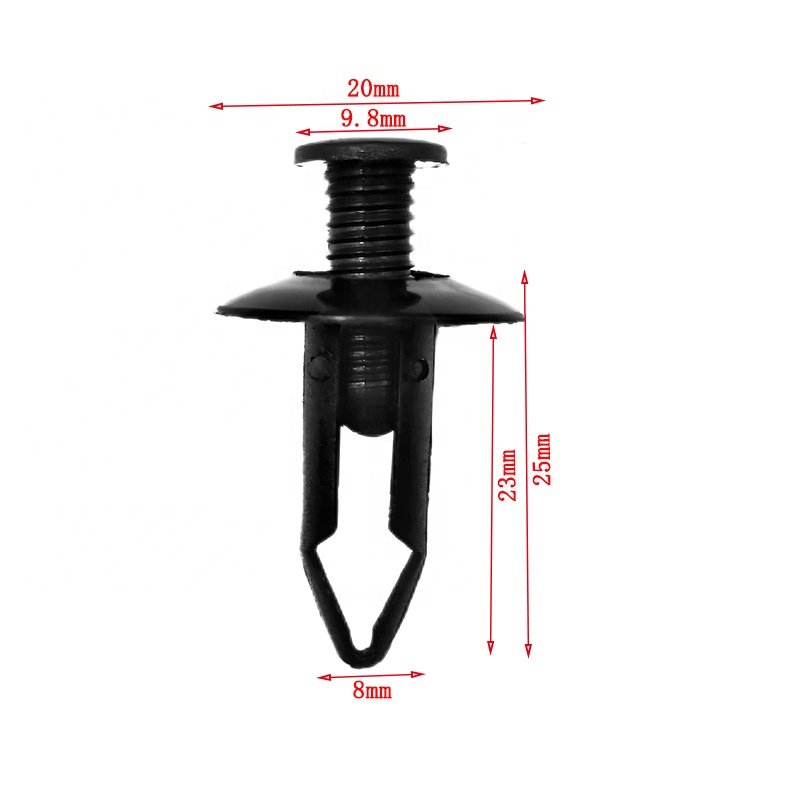 Supply of Car Body Plastic Fastener Plastic Fixed Device Screw Pushing Nylon Clip