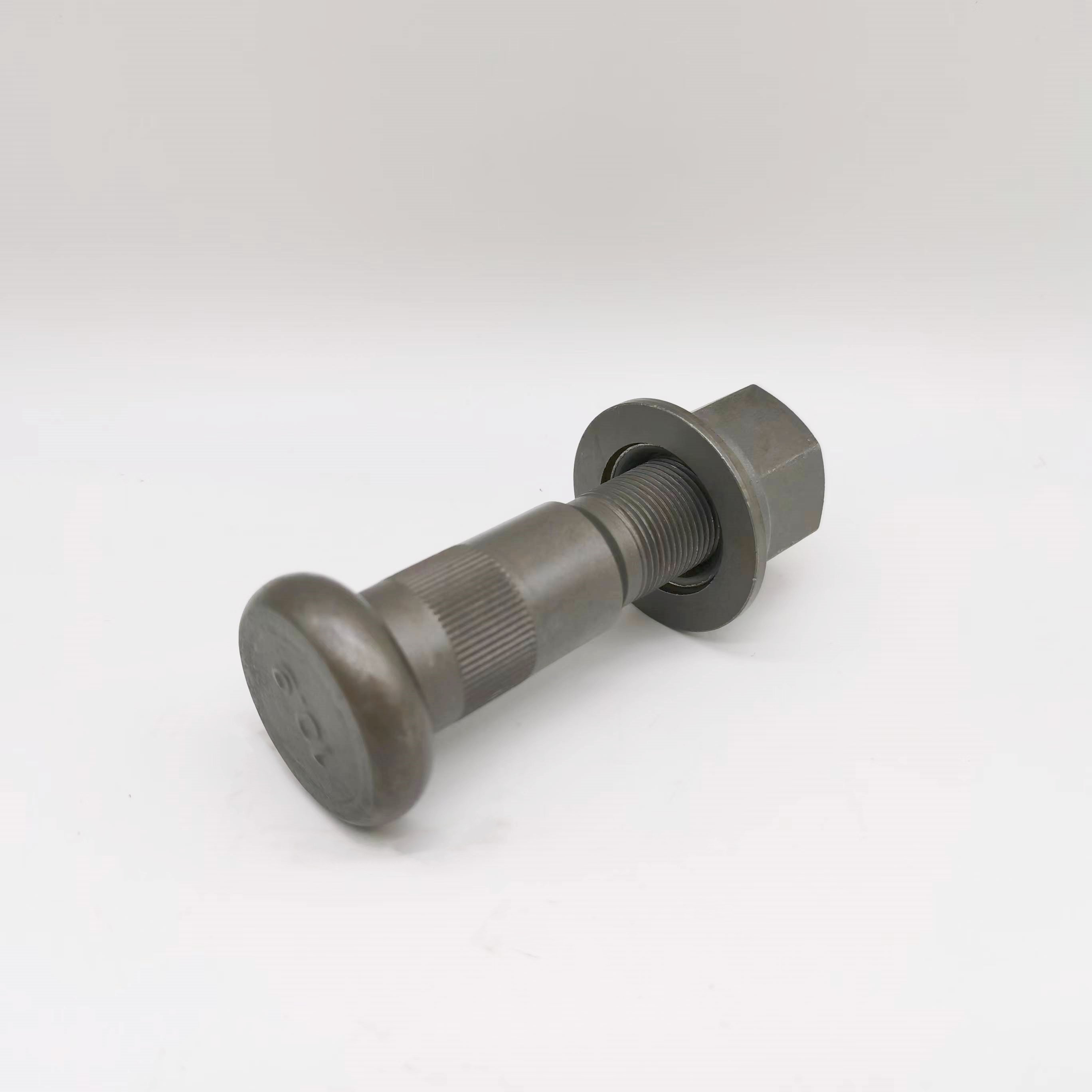 Factory Wholesale HINO 500 New Wheel Screw Front Axle Hub Bolt M22x1.5x98mm