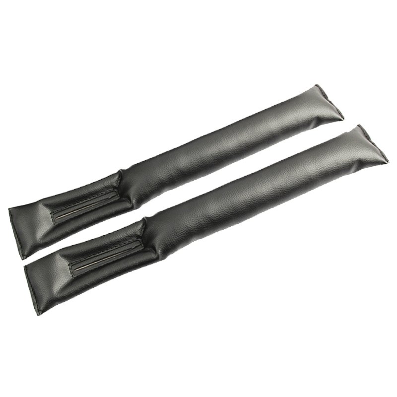 2pcs Car Seat Gap Filler Padding Leather Soft Side Seam Plug Leak-proof Filling Strip Car Accessories Interior Car Seat Cover