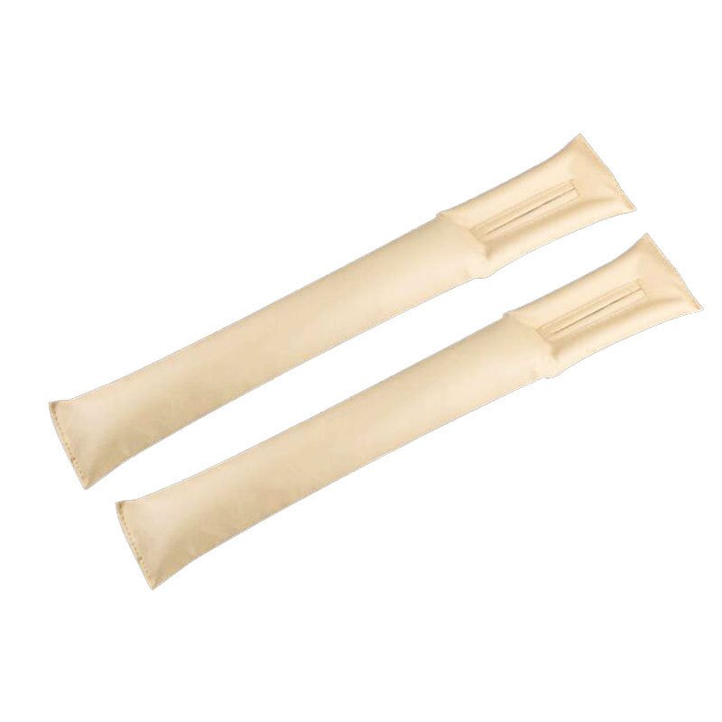 2pcs Car Seat Gap Filler Padding Leather Soft Side Seam Plug Leak-proof Filling Strip Car Accessories Interior Car Seat Cover
