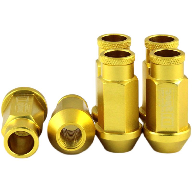 Custom Aluminum Titanium Car Wheel Lock Lug Nuts Car Spiked Custom Wholesale Lock Lug Nut Wheel Bolt