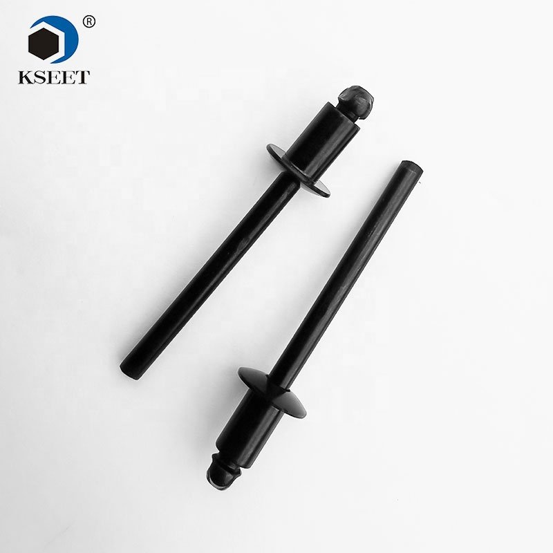 China supplier auto fastener Aluminium Blind Rivet Black Pop Rivet remache
