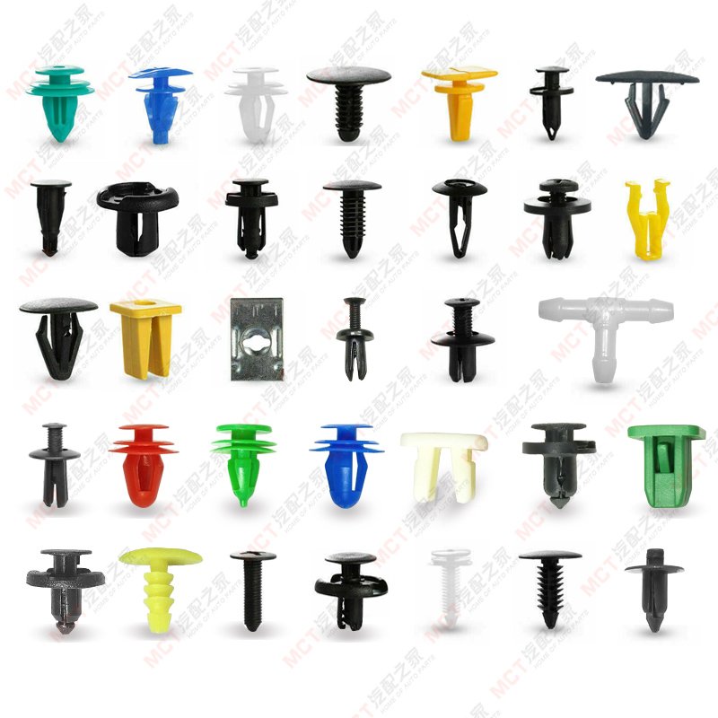 500PCS high quality auto bumper fasteners, mixed car clips and mixed plastic fasteners