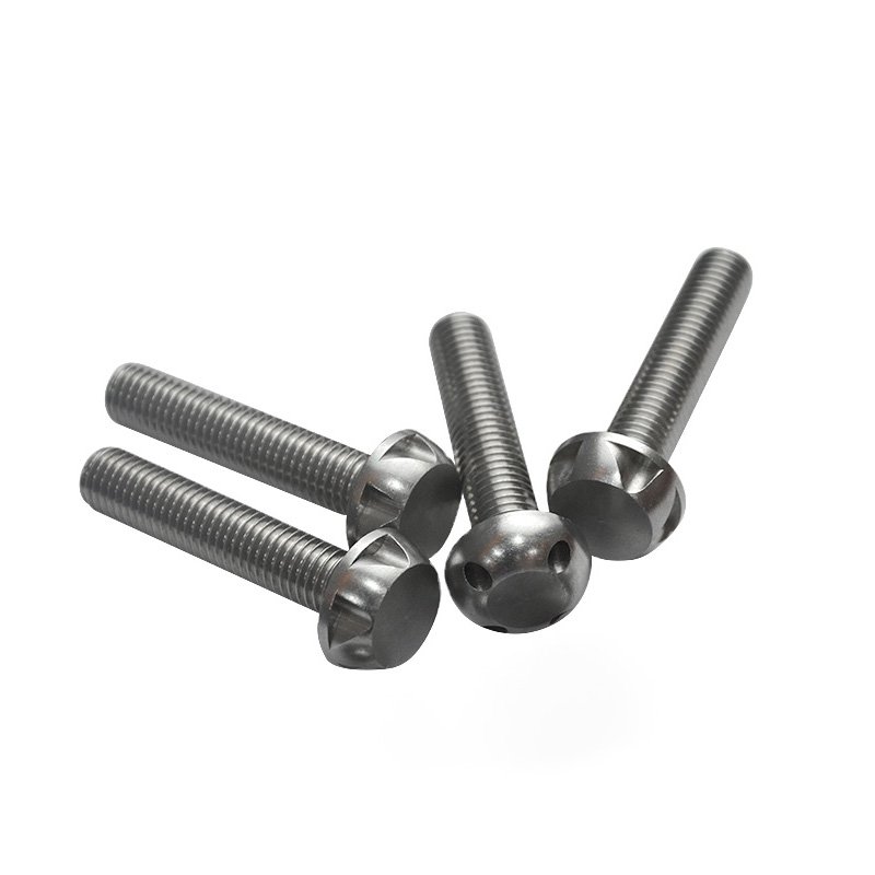 Stainless Anti-Theft Screws and Bolts Antitheft Security Screw Locking Key M10 Anti Theft Bolt 57Mm 125 Titanium M8