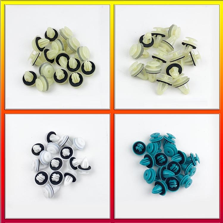 Hot Sale Auto Clips Fasteners New Nylon Fasteners & Clip Assortment for Car Door Panel Retainer & Bumper Clips Car Clip Plastic