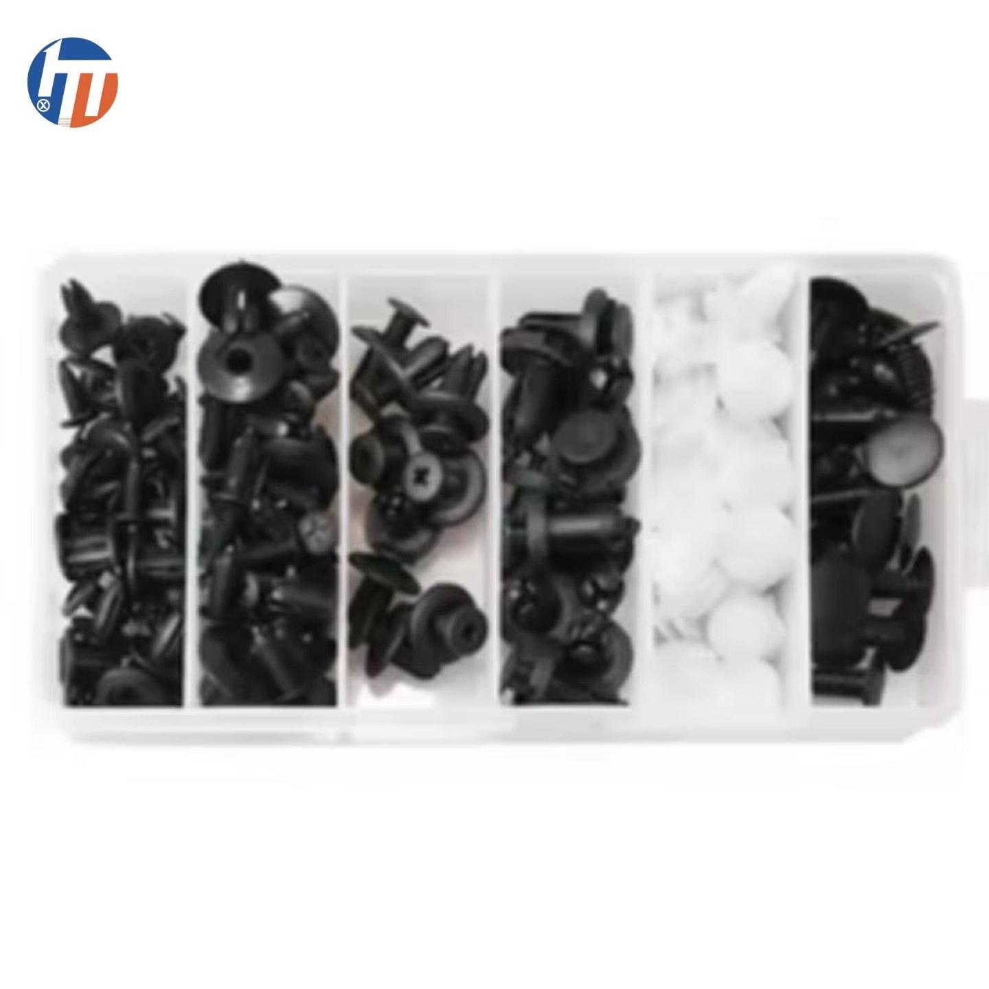 725PCS/box23 Kinds Plastic Car Clips Set Mixed Auto Clips and Bumper Clips Fasteners Universal nissan Car Body Push Manufacturer