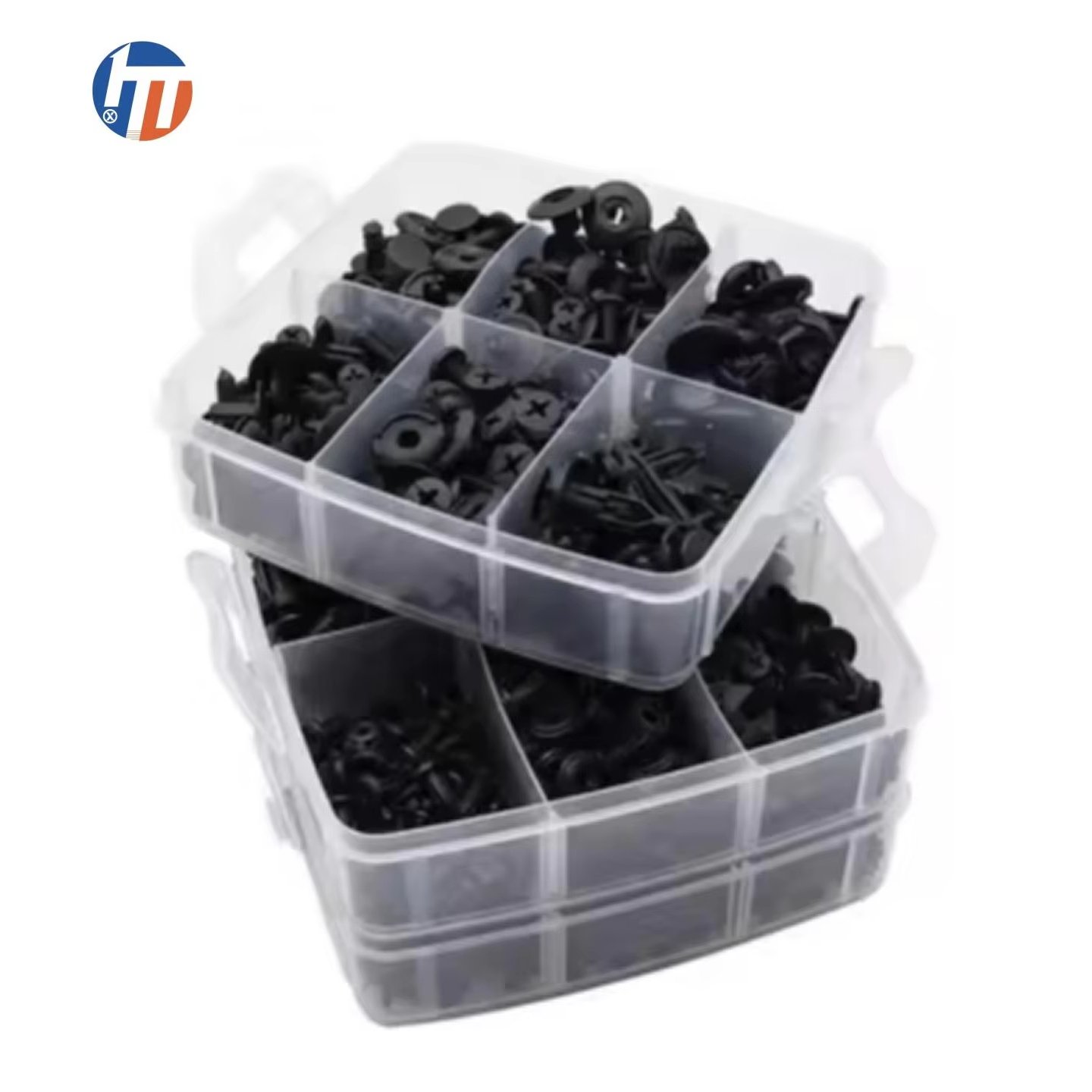 725PCS/box23 Kinds Plastic Car Clips Set Mixed Auto Clips and Bumper Clips Fasteners Universal nissan Car Body Push Manufacturer