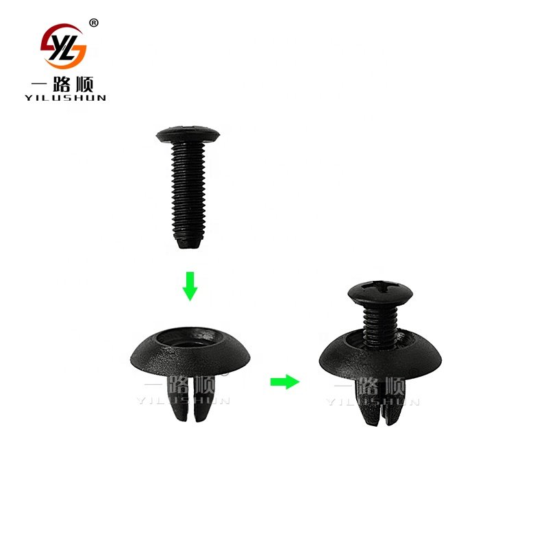 C19 Plastic car with nylon fastening parts expansion buckle clip for sale