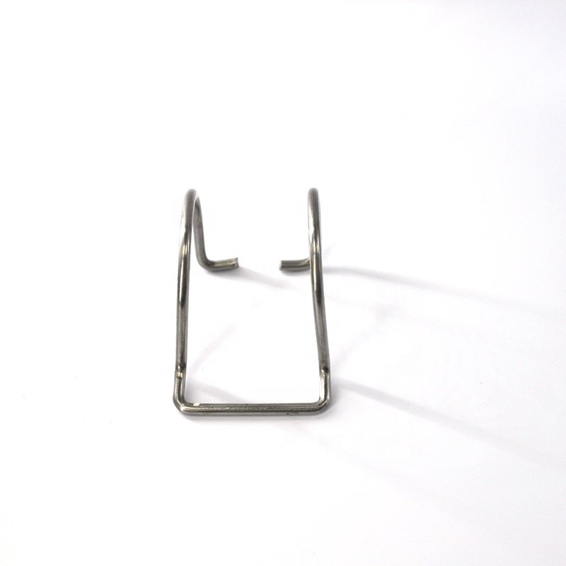 Complicated and special shape customized stainless steel bending wire forming spring clip