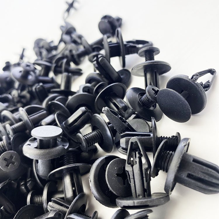 Universal Car Bonnet Bumper Trim Clip Automobile Bumper Push Fasteners Rivet Auto Plastic Clips Fender Body Hole Car Clips