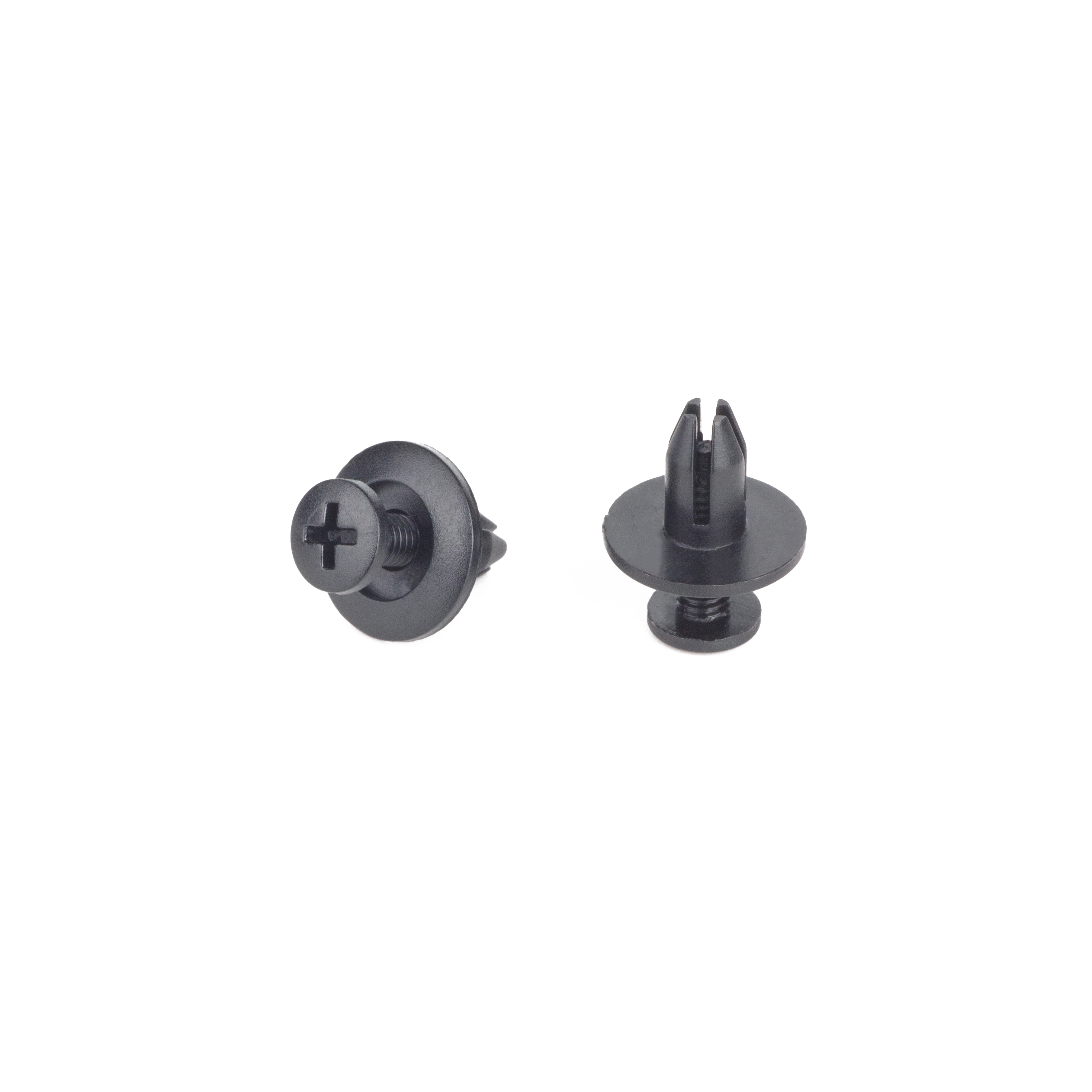 Plastic Black Screw-in Expanding Sub-Master Rivets Snap Fasteners for Fixing Car Interior Panels