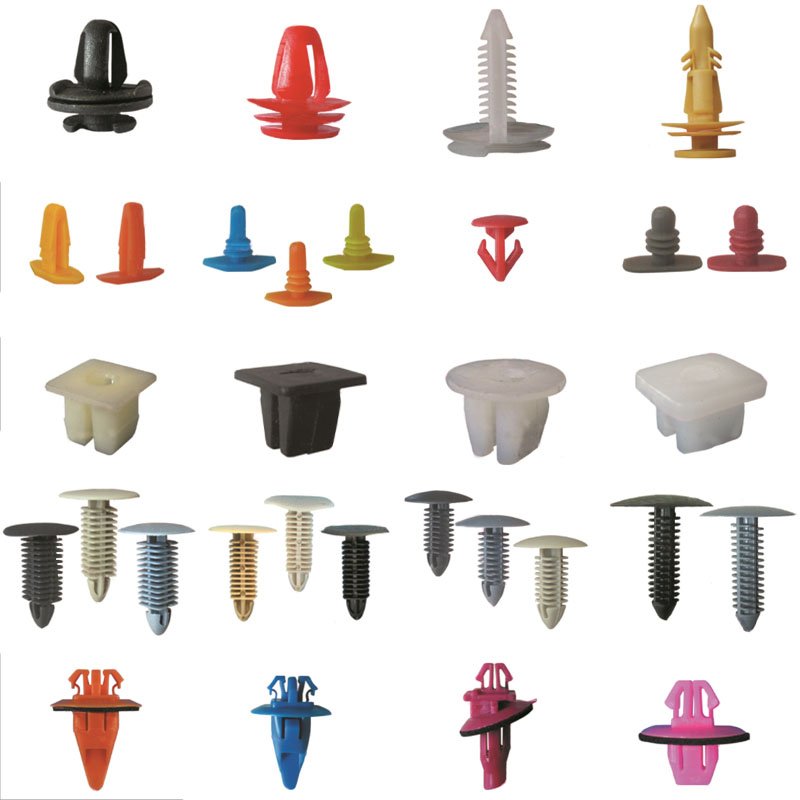 Hot Selling Bumper Retainer Clips Car Plastic Rivets Fasteners Push Retainer Most Popular Sizes Auto Body Clips