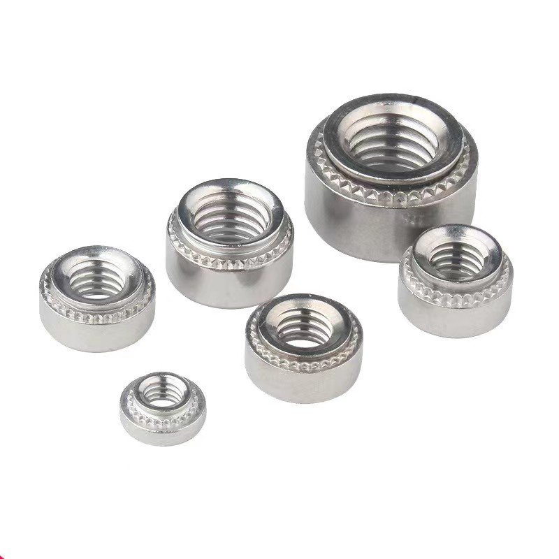 #6 #8 M3 M4 M5 M6 M7 M8 M10 M12 Types S, SS, CLS, CLSS, SP insert steel metal lock nut press nut self clinching nut for PC board