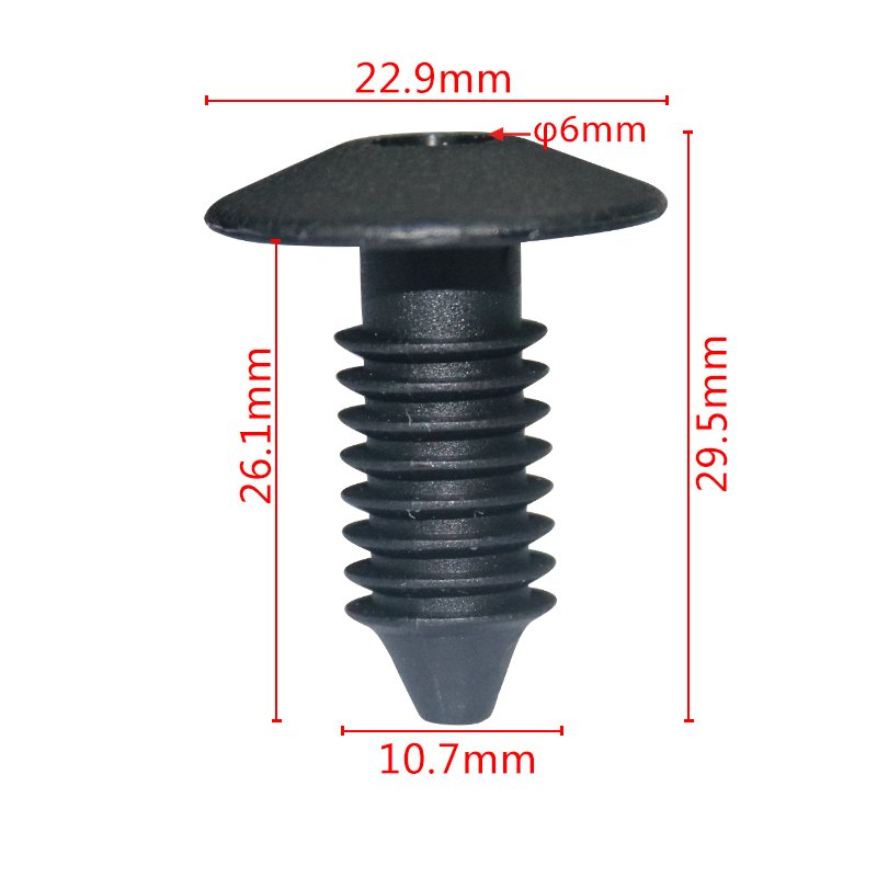 061407 Factory Supply Plastic Pine Tree Clips Auto Fasteners and Clips Plastic Rivets Car Clips