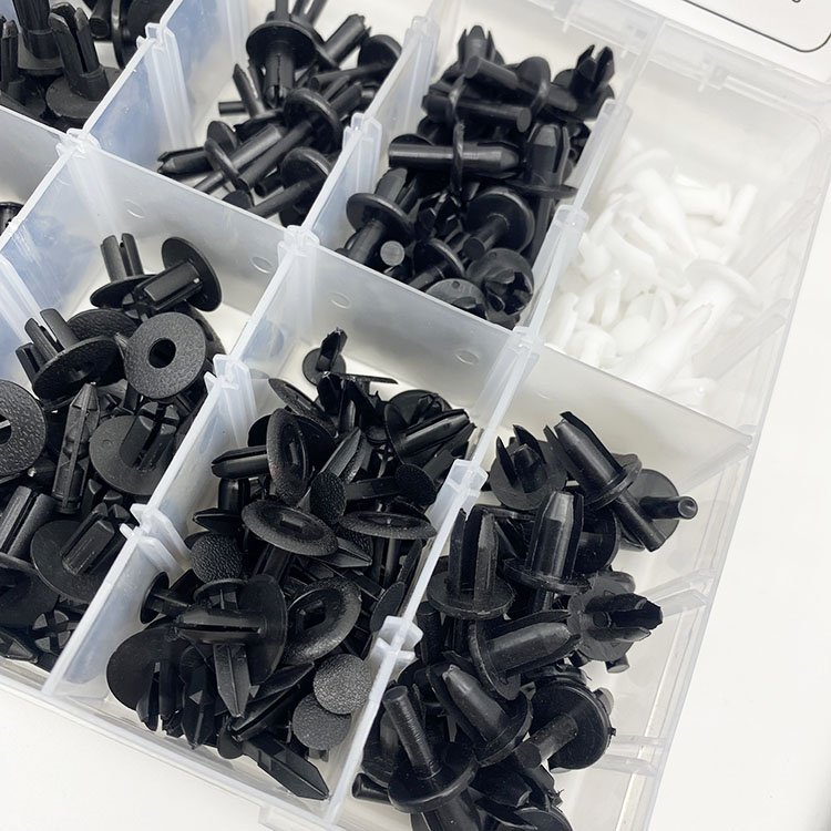 350PCS Wholesale Universal Auto Car Automotive Plastic Rivet Automotive Fender Bumper Interior Clips Liner Plastic car clip