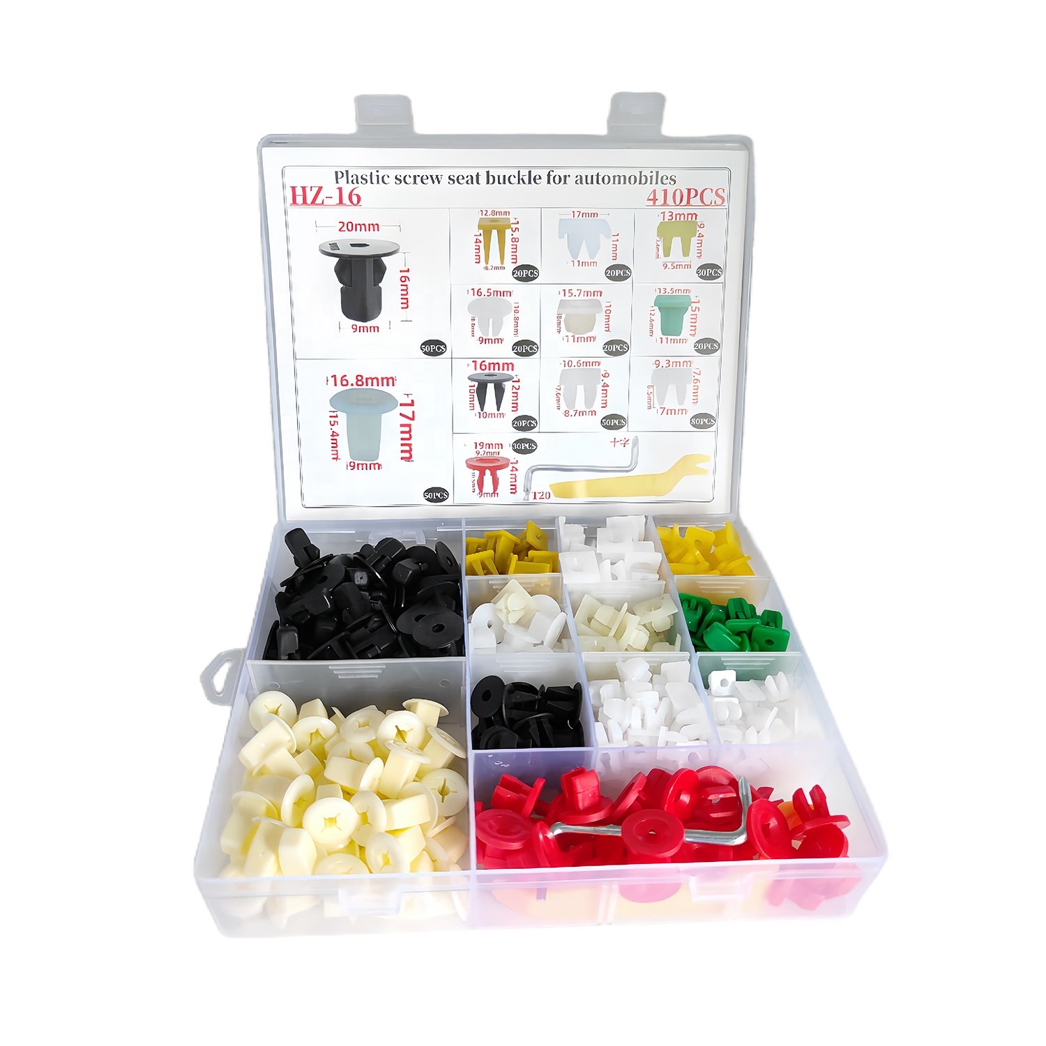 Car clips auto plastic self tapping screw nail and fasteners Bumper Retainer Car Clips Auto Fastener Clips for VW