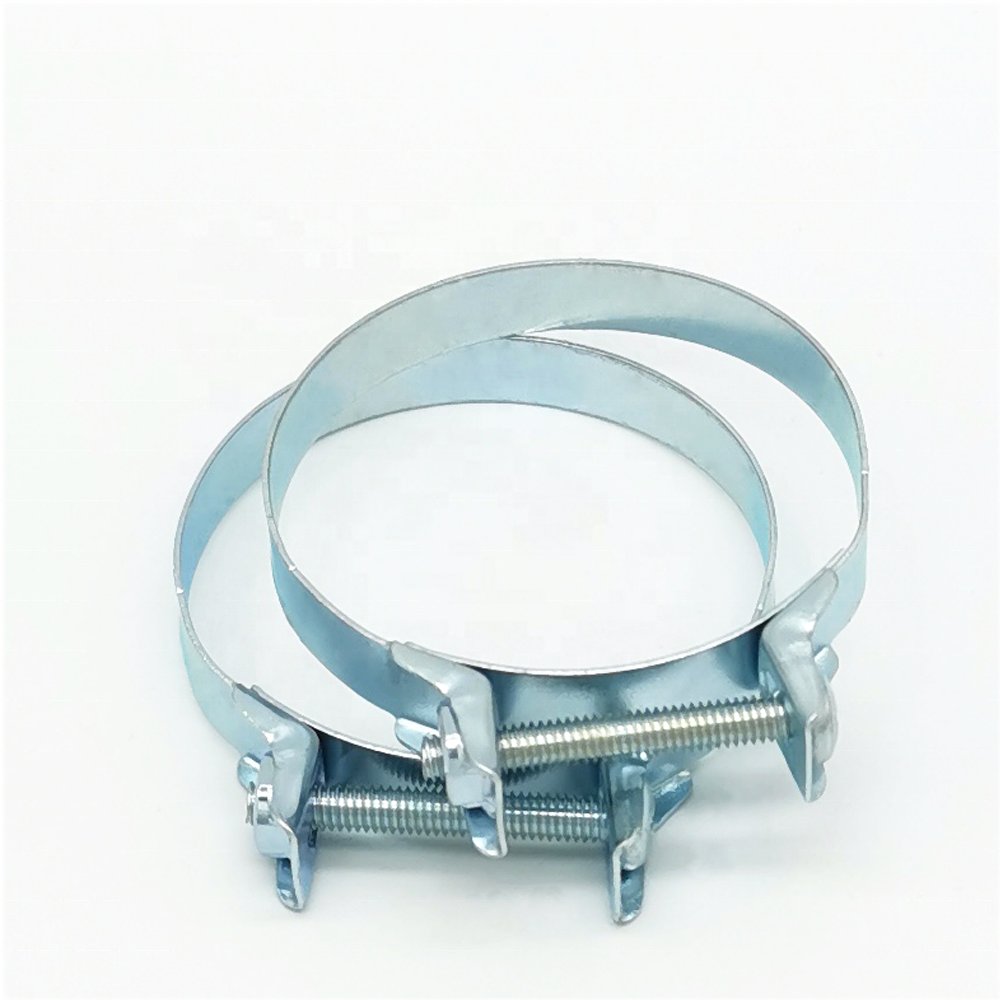Oval Auto Air Filter Clamps Carburetor Hose Clamp Carb Joint Adjustable Clamp for Vintage Motorcycle